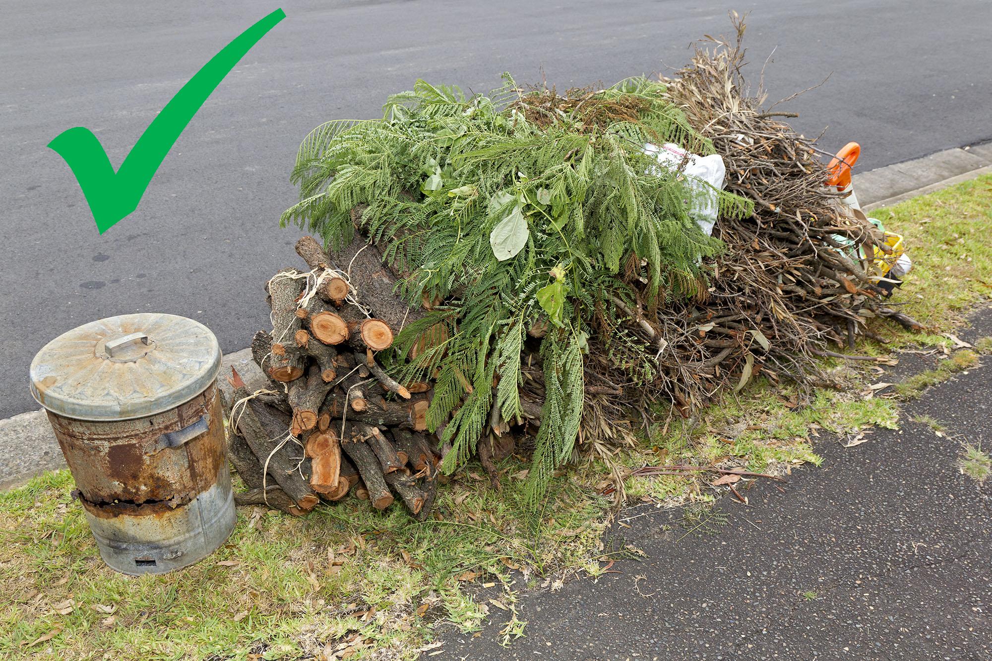 Greenery removal